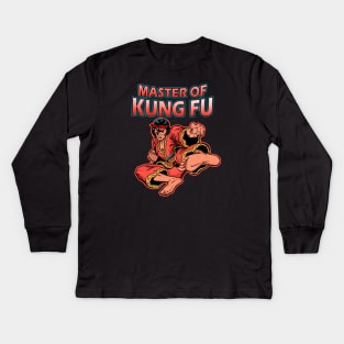 Master of Kung Fu Kids Long Sleeve T-Shirt